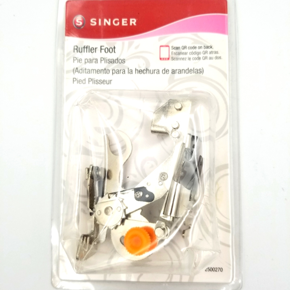 Singer sewing machine ruffler attachment new in package. A1